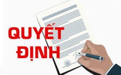 QUYẾT ĐỊNH VỀ VIỆC CÔNG NHẬN KẾT QUẢ RÈN LUYỆN CỦA HỌC SINH, SINH VIÊN HỌC KỲ II NĂM HỌC 2024 - 2025